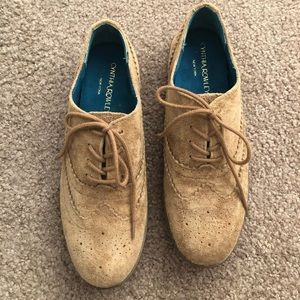 Cynthia Rowley suede Oxford shoes